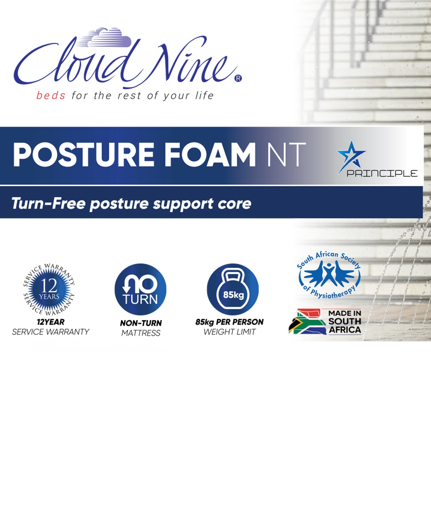 Cloud Nine Posture Foam NT Bed