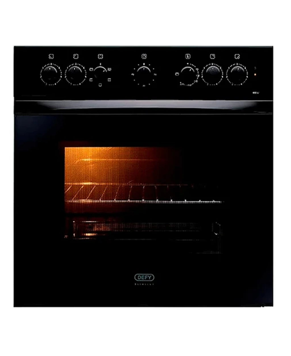 Defy 68L Slimline Oven Glass - Black