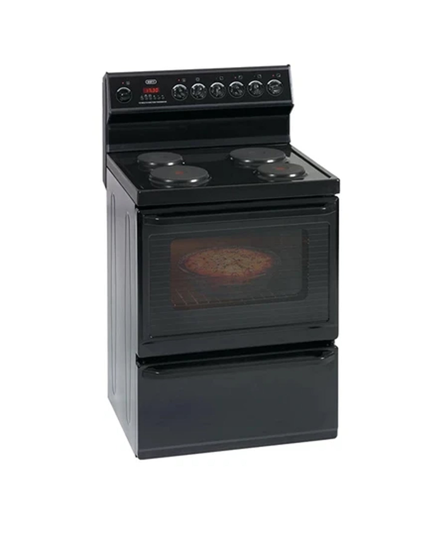 Defy 4 Plate Electric Stove - Black