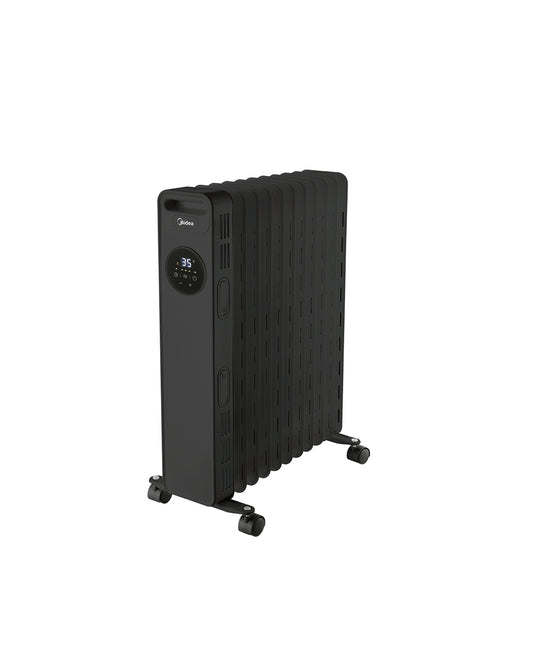 Midea – Deluxe 11 Fin Oil Heater with Remote NY2311-20MR