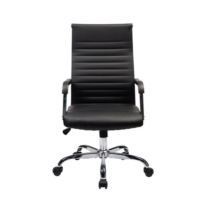 Leather Office Chair – Black