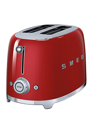 Smeg 2 Slice Toaster - Red