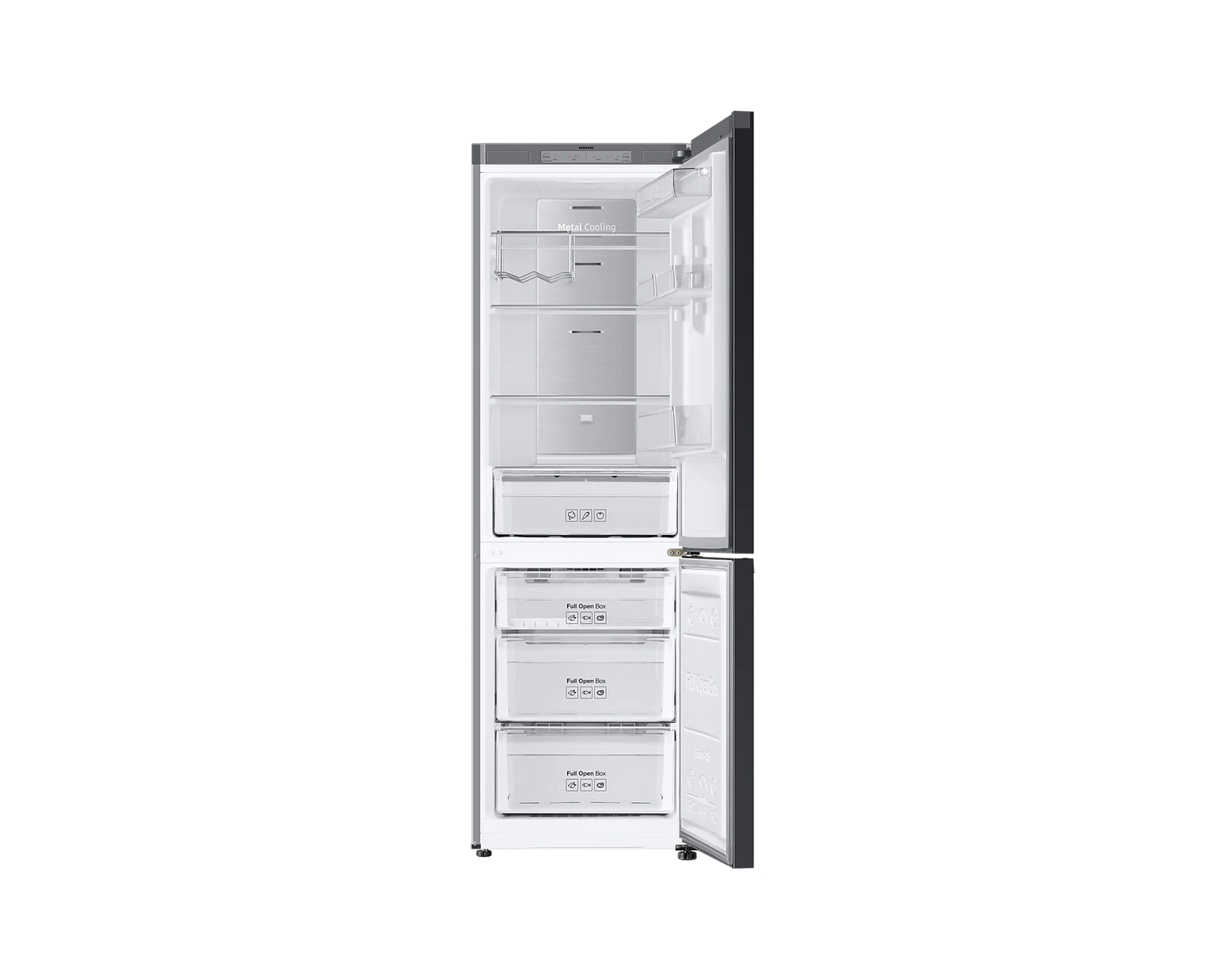 Samsung Bespoke Bottom Mount Refrigerator (Navy & White) - RB33T307329/FA